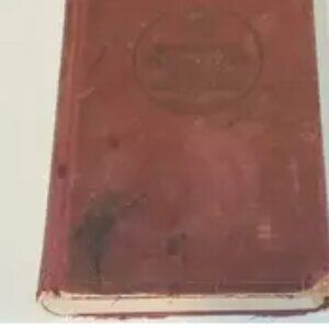 Antique 1914 Websters Elementary School Dictionary Hardcover   Cash app avail. $